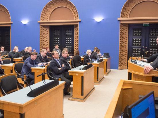 Riigikogu täiskogu istung, 17. jaanuar 2017